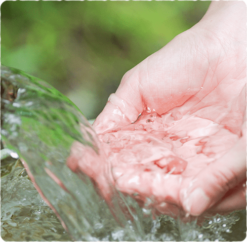 水のこだわり
